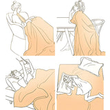 Luxury Faux Fur Rabbit Throw Blanket – Super Soft & Ethical Comfort | Multiple Sizes & Colours - 4A's Global