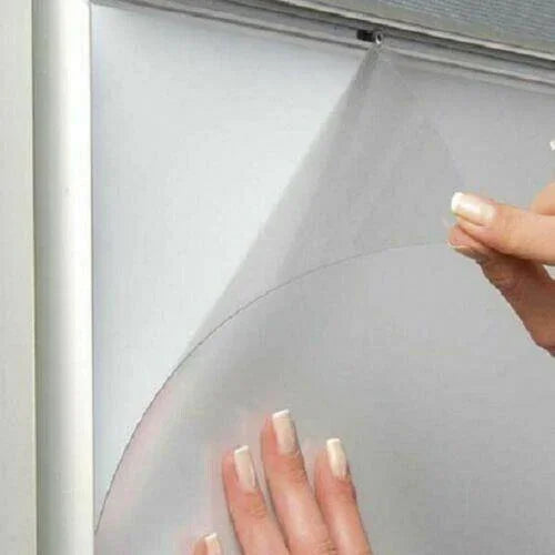 A2 Snap Frames Poster Clip Holders Displays Retail Wall Notice Boards (Silver) , Decor Photo - 4A's Global