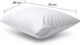 Fully Zippered Waterproof Pillow Protector – Bed Bug Proof, Anti-Allergy & Breathable - 4A's Global