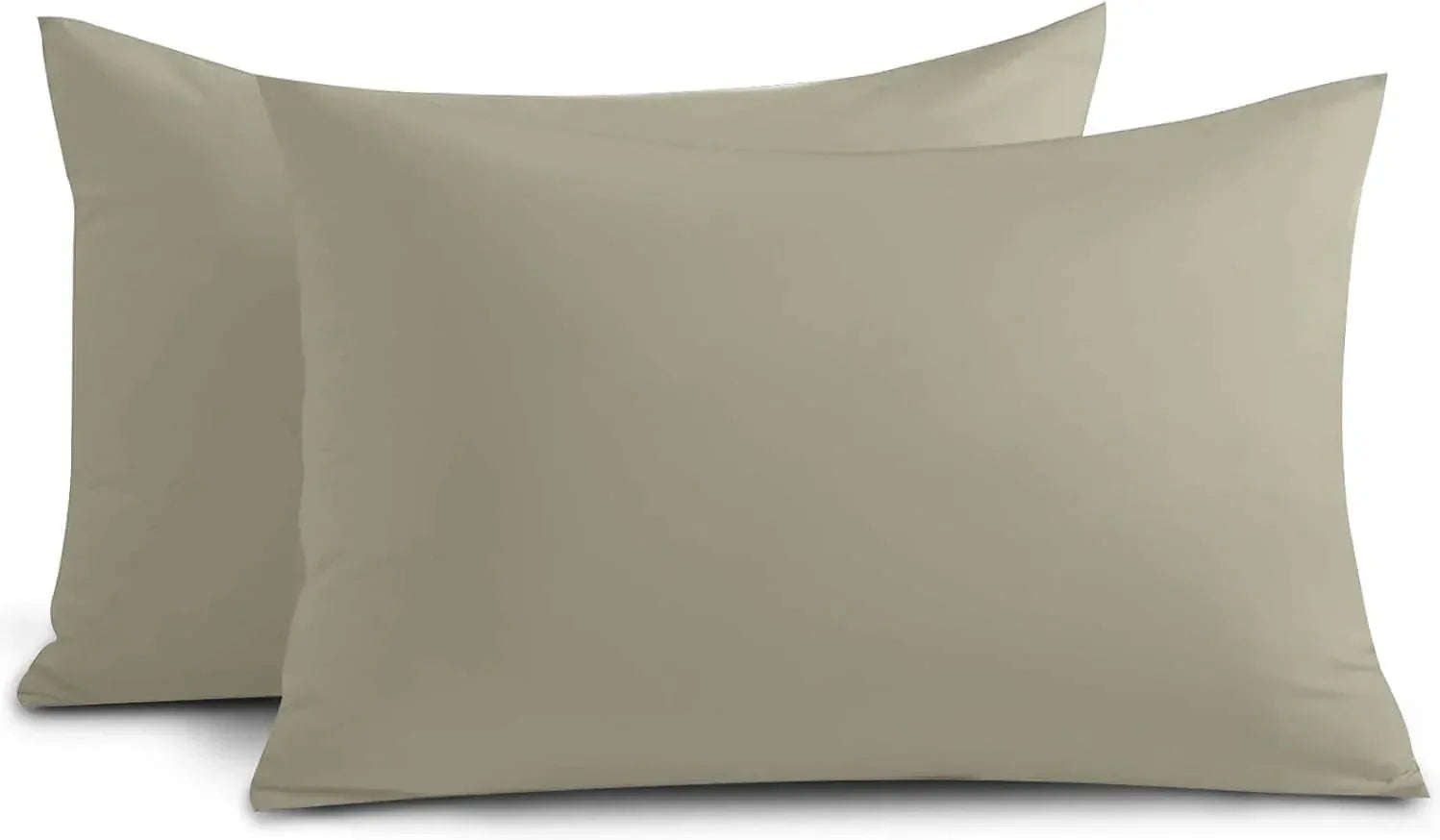 2x Luxury Percale Polycotton Pillowcases – Soft & Durable - 4A's Global