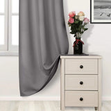 Thermal Blackout Eyelet Curtains β Ready Made Insulated Privacy & Noise Reducing Drapes - 4A's Global