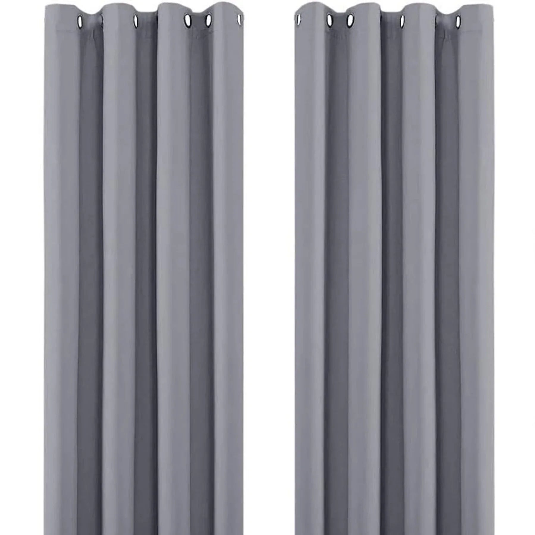 Thermal Blackout Eyelet Curtains β Ready Made Insulated Privacy & Noise Reducing Drapes - 4A's Global