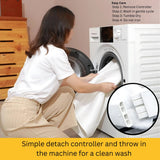 Heated Electric Blanket β Soft Microfiber with 3 Heat Settings Overheat Protection - 4A's Global