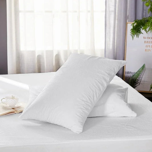 Fully Zippered Waterproof Pillow Protector – Bed Bug Proof, Anti-Allergy & Breathable - 4A's Global