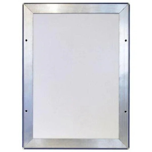 A2 Snap Frames Poster Clip Holders Displays Retail Wall Notice Boards (Silver) , Decor Photo - 4A's Global