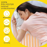 Heated Electric Blanket – Soft Microfiber with 3 Heat Settings Overheat Protection 4A's Global