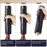 Automatic Electric Wine Bottle Opener Gift Set – Rechargeable with Wine Accessories UK 4A's Global