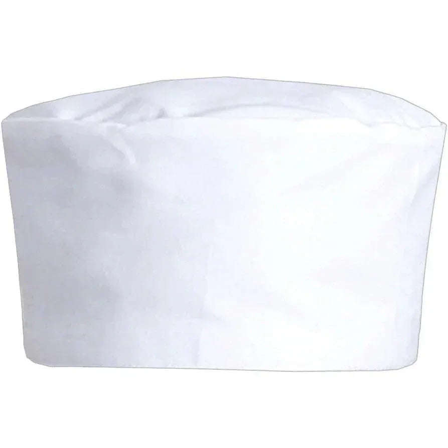 Chef Skull Cap – Breathable, Adjustable & Professional Kitchen Headwear | White - 4A's Global