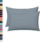 2x Luxury Percale Polycotton Pillowcases – Soft & Durable - 4A's Global
