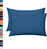 2x Luxury Percale Polycotton Pillowcase Pair – Soft, Durable & Easy-Care Bedding - 4A's Global