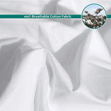 Fully Zippered Waterproof Pillow Protector – Bed Bug Proof, Anti-Allergy & Breathable - 4A's Global