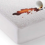 Extra Deep Waterproof Terry Bed Sheet Protector – Cozy, Breathable & 100% Leak-Proof Comfort | Multiple UK Sizes - 4A's Global