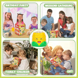 Kids Board Games for Family Night Party Games Who get’s Most Popcorn Board Game Family Fun Popcorn Catch Board Game – 2–4 Players, Ages 8+, Party & Family Night Entertainment - 4A's Global