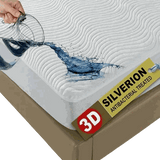 3D Air Layer Bamboo Fabric Mattress Topper Pad – Cooling, Breathable & Hypoallergenic Comfort | Multiple Sizes - 4A's Global
