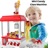 Candy Grabber Machine for Kids – Mini Claw Arcade Game Toy with Music & 20 Coins - 4A's Global