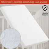 Baby Bliss Waterproof Aloe Vera Terry Mattress Protector - 4A's Global