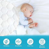 Baby Mattress Protector – Moses Basket, Cradle & Crib Cover - 4A's Global