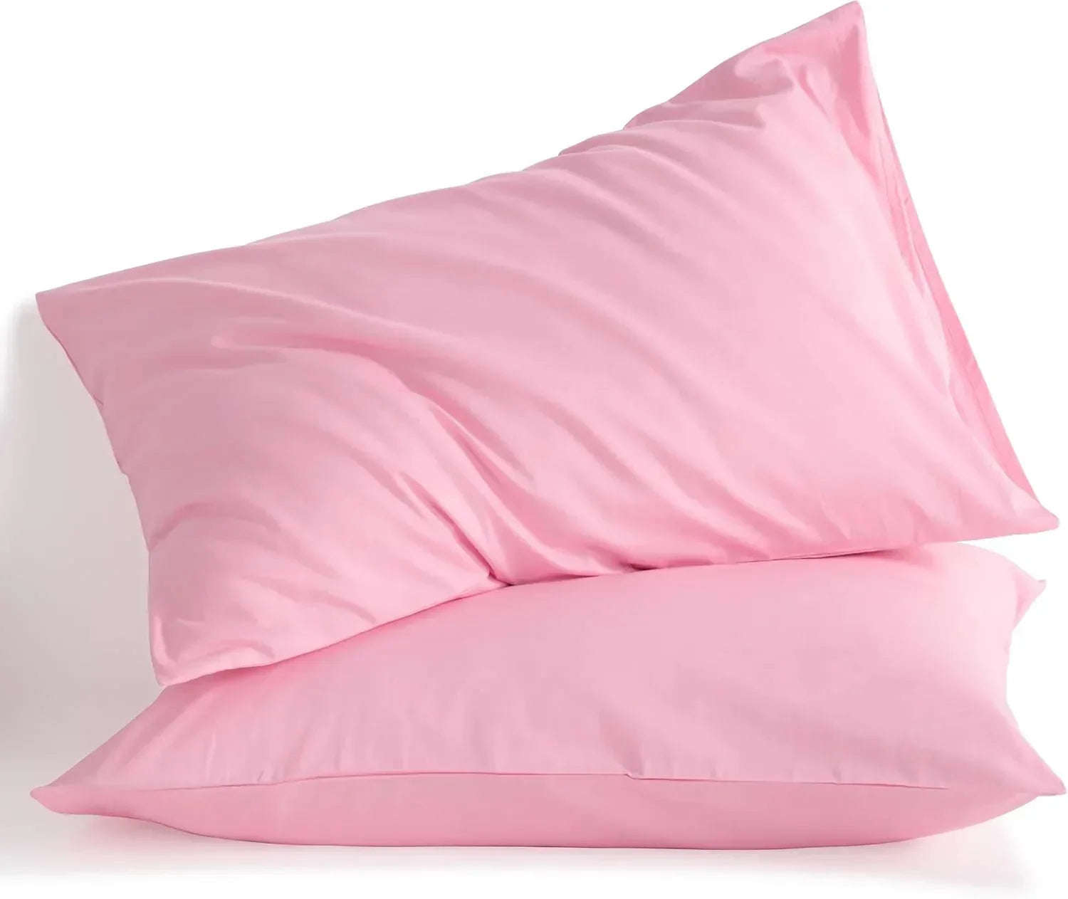 2x Luxury Percale Polycotton Pillowcase Pair – Soft, Durable & Easy-Care Bedding - 4A's Global