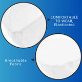 Chef Skull Cap β Breathable, Adjustable & Professional Kitchen Headwear | White - 4A's Global