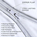 CL Fully Zippered Waterproof Mattress Protector Encasement – Bed Bug Proof, Anti-Allergy & Deep Fit - 4A's Global