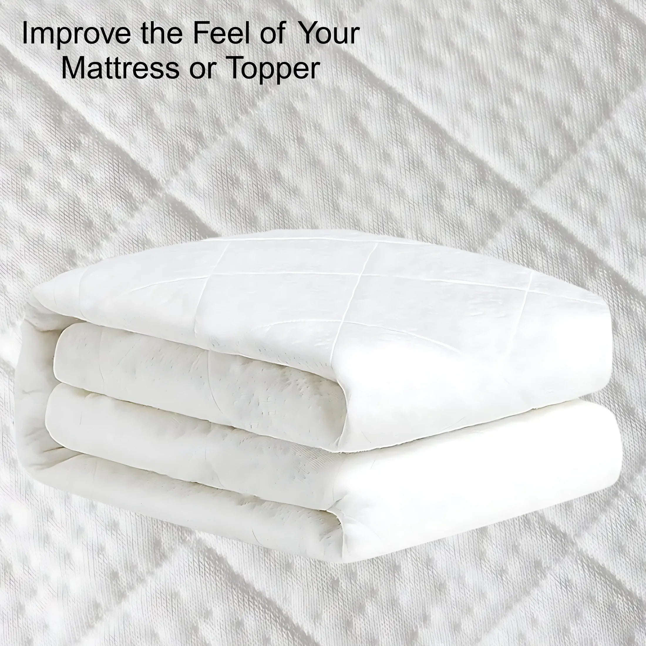 CL Waterproof Bamboo Mattress Protector – Hypoallergenic, Breathable, Fitted Sheet Design, Noise-Free Protection - 4A's Global