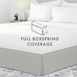 Luxury Pleated Valance Sheets β Hotel Quality Poly-Cotton Platform Base Sheets for Ultimate Comfort & Style - 4A's Global