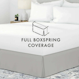 Luxury Pleated Valance Sheets – Hotel-Quality Polycotton Bedding for a Stylish Bedroom Upgrade - 4A's Global