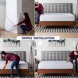 HH Fully Zippered Waterproof Mattress Protector Encasement – Bed Bug Proof, Anti-Allergy & Deep Fit (Copy) - 4A's Global