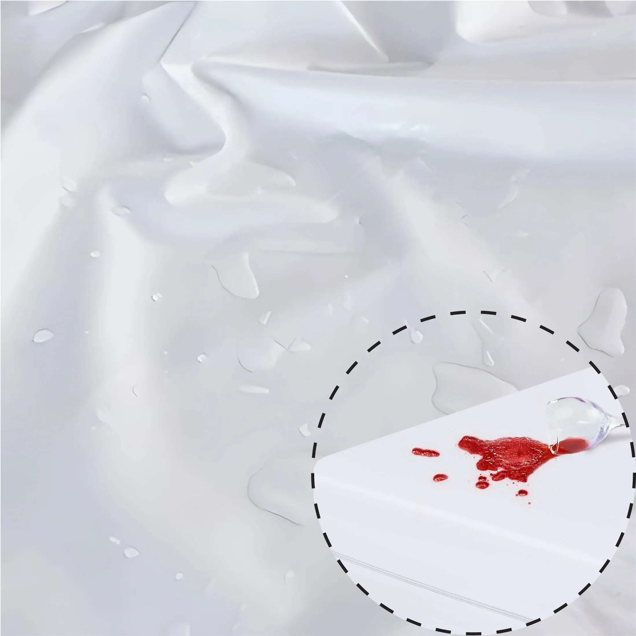 HH Fully Zippered Waterproof Mattress Protector Encasement – Bed Bug Proof, Anti-Allergy & Deep Fit (Copy) - 4A's Global