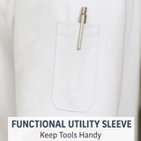 HH Chef Jacket Set Professional | Short Sleeve | Breathable & Durable Kitchen Uniform | Unisex Culinary Workwear for UK Chefs & Students (Copy) - 4A's Global