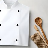 HH Chef Jacket Set Professional | Short Sleeve | Breathable & Durable Kitchen Uniform | Unisex Culinary Workwear for UK Chefs & Students (Copy) - 4A's Global