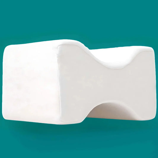 Ergonomic Memory Foam Knee Pillow for Side Sleepers – Orthopedic Support for Sciatica, Back, Hip & Joint Pain Relief - 4A's Global