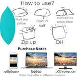 Plain Dyed Percale Cushion Covers – Stylish Sofa & Bedroom Décor | Multiple Sizes & Colors