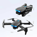 E99 Pro Drone with 4K Camera – Foldable Mini RC Quadcopter, WiFi FPV, Obstacle Avoidance, 360° Flips, Remote Control Drone for Beginners & Adults – Grey - 4A's Global