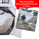 3D Animal Print Duvet Cover Set | Cotton-Feel Luxury Bedding with Pillowcases | Bold Bedroom Makeover for UK Homes