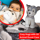 3D Animal Print Duvet Cover Set | Cotton-Feel Luxury Bedding with Pillowcases | Bold Bedroom Makeover for UK Homes