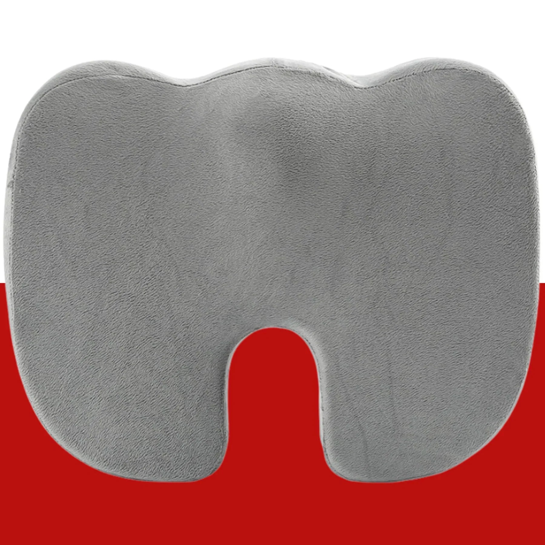 Memory Foam Seat Cushion β Ergonomic Cooling Comfort for Office, Car & Home | 45x35cm | Black - 4A's Global