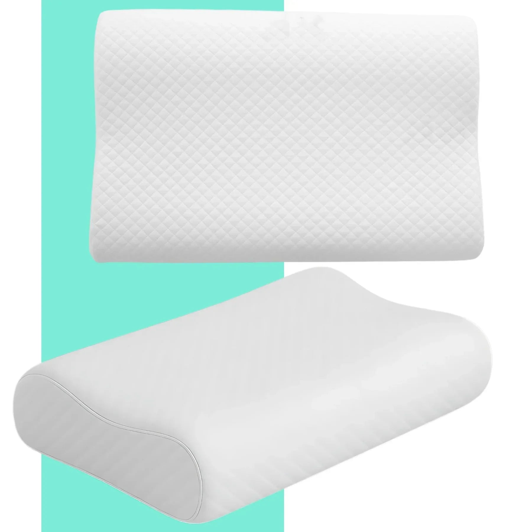 Multi Height Bamboo Cool Max Pillow β Ergonomic Memory Foam Pillow for Side, Back & Stomach Sleepers - 4A's Global