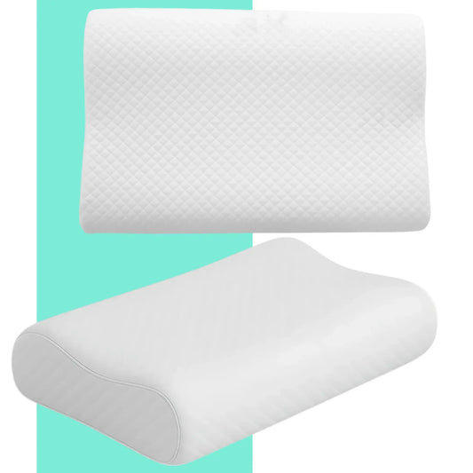Multi Height Bamboo Cool Max Pillow – Ergonomic Memory Foam Pillow for Side, Back & Stomach Sleepers - 4A's Global