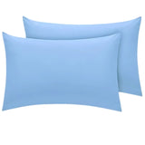 2x Percale Polycotton Pillowcase Pair – Luxury Soft, Durable & Hotel-Quality Bedding for UK Beds (Copy) - 4A's Global
