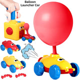 Balloon Powered Cars Toy for Kids, Balloon Launcher Air Powered Race Car - Attach balloon Inflate Press release Go - 4A's Global