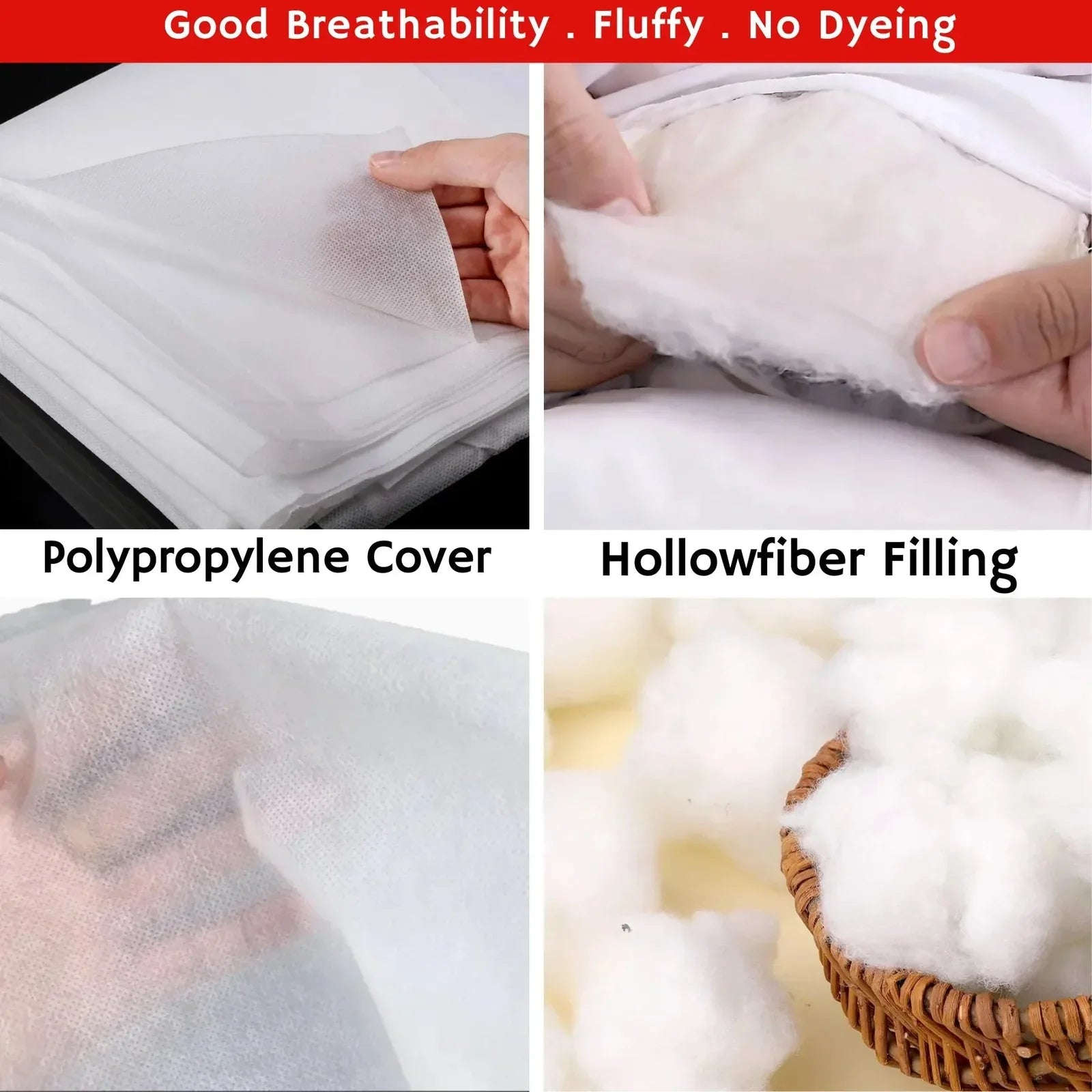 All Seasons Duvet Tog 4.5Hollowfiber Filling, Polypropylene Cover – Lightweight Quilt, Comforter & Throw for Sofa or Bed - 4A's Global