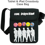 Travel Crossbody Bag for iPad & Tablet – Neoprene Shoulder Messenger with Adjustable Strap, Fits Passport, Mobile, Glasses & Documents - 4A's Global