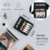 Travel Crossbody Bag for iPad & Tablet – Neoprene Shoulder Messenger with Adjustable Strap, Fits Passport, Mobile, Glasses & Documents - 4A's Global