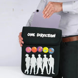 Travel Crossbody Bag for iPad & Tablet – Neoprene Shoulder Messenger with Adjustable Strap, Fits Passport, Mobile, Glasses & Documents - 4A's Global