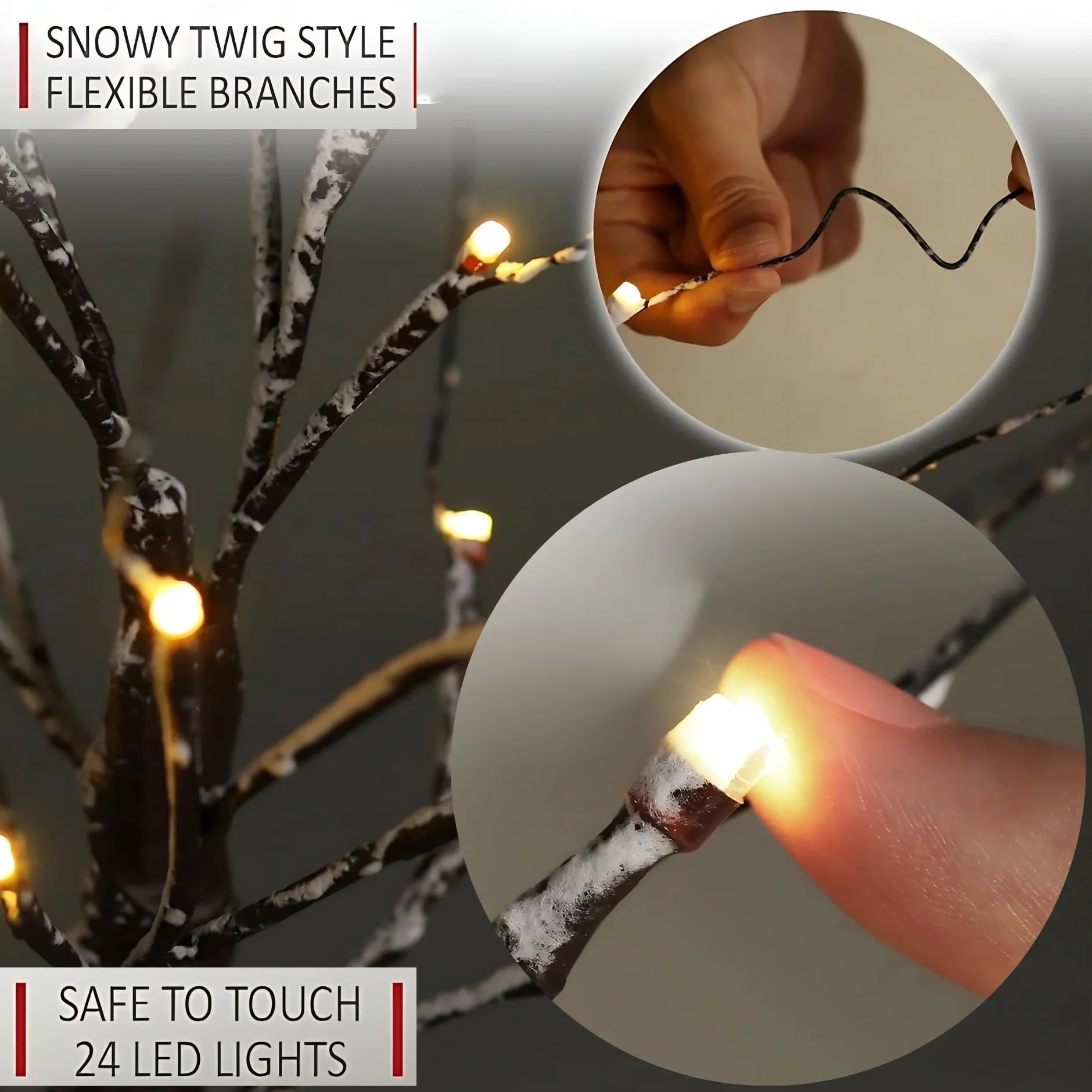 LED Christmas Trees – 2ft, 5ft & 6ft Decorative Holiday Lights - 4A's Global