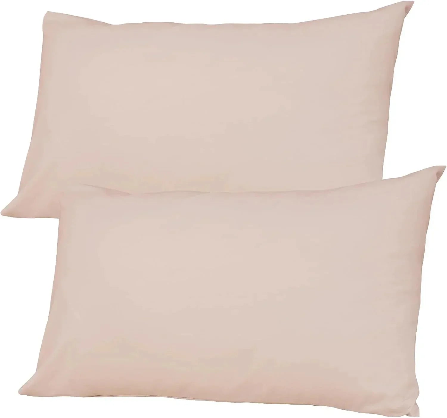 2x Luxury Percale Polycotton Pillowcase Pair – Soft, Durable & Easy-Care Bedding - 4A's Global