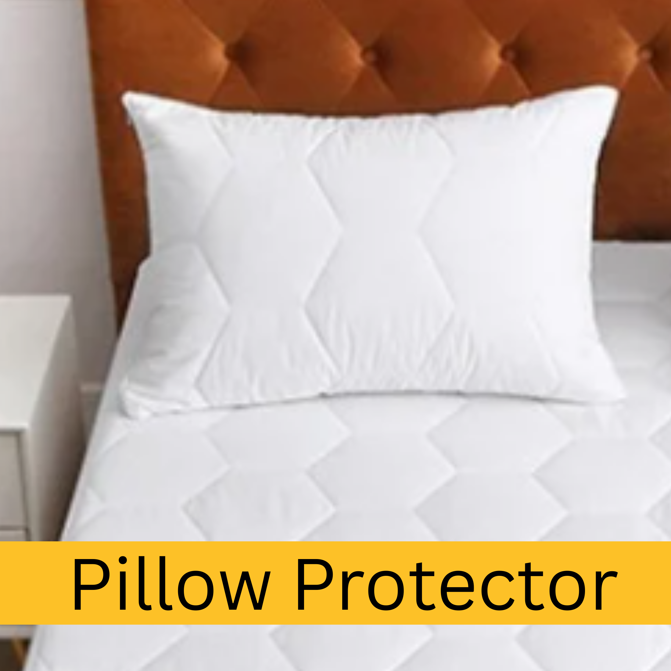 CL Quilted Mattress Protector Sheet | 200 GSM Triple Fill | 40cm Deep Skirt | Microfiber Soft & Breathable - 4A's Global