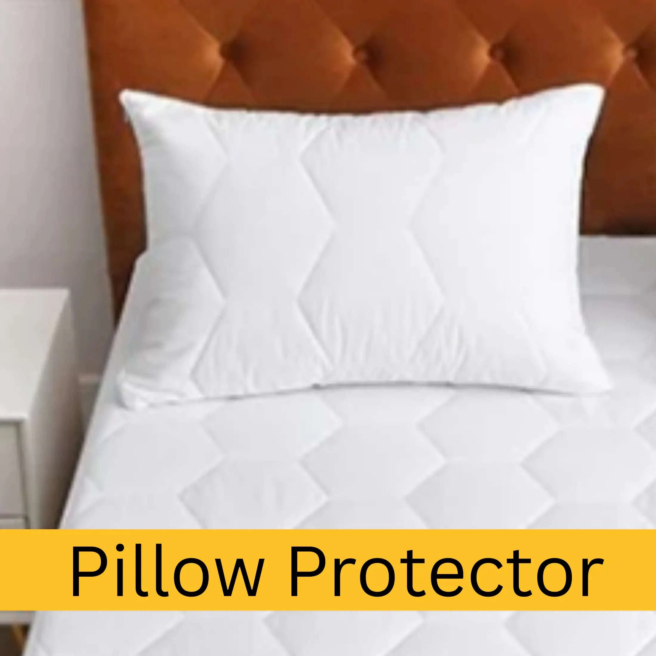 CL Quilted Mattress Protector Sheet | 200 GSM Triple Fill | 40cm Deep Skirt | Microfiber Soft & Breathable - 4A's Global