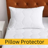 CL Quilted Mattress Protector Sheet | 200 GSM Triple Fill | 40cm Deep Skirt | Microfiber Soft & Breathable - 4A's Global